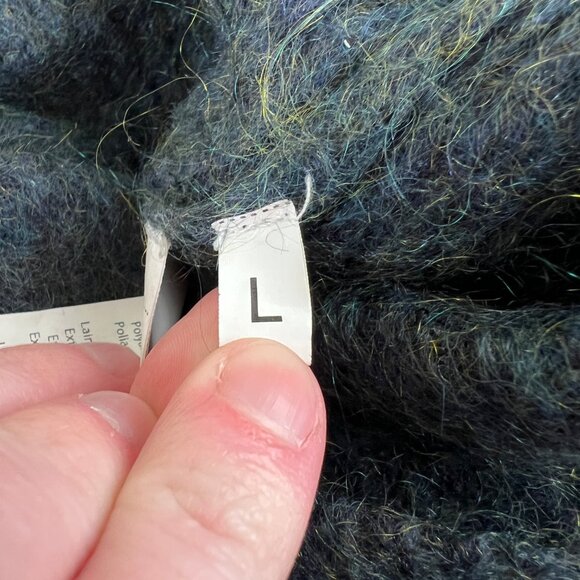 Mes Soeurs Et Moi Merino Wool Mohair Knit Sweater Cropped French Parisian Crop - Picture 5 of 10